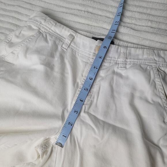 J.Crew White Chino Pants Women’s Size 2 Classic Cotton Straight Casual Capsule - Picture 6 of 7